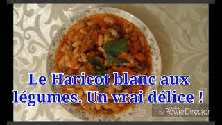 Haricots blancs à la sauce et légumes [upl. by Ainessej41]