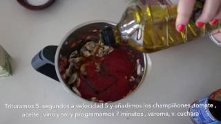 Receta de Musaka light Thermomix [upl. by Cammie]