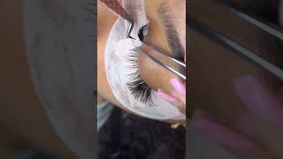 Patience  precision  perfect isolation lashextensions lashes explore eyelashextensions shorts [upl. by Tooley]