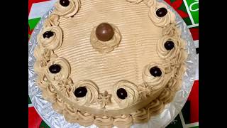 Mocha condensed milk buttercream icing [upl. by Jovita]