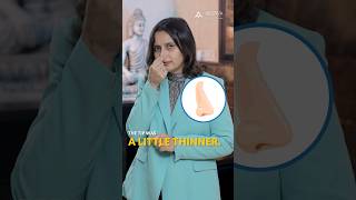 Nose Hump Treatment  Rhinoplasty in Delhi  Dr Mrinalini Sharma [upl. by Ddahc]