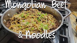 Mongolian Beef amp Noodles [upl. by Cheyney]