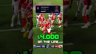 MAHOMES LOST ME 400000😧 sportspicks prizepicks sportsbetting nflbetting nflpicks nfl fyp [upl. by Jaynes]