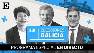 Así fue la noche electoral en Galicia resultados de las Elecciones del 18F  EL PAÍS [upl. by Hermy]