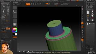 PavWork10 Hard Surface ZRemesh [upl. by Luella]