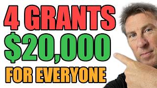 4 GRANTS 20000 EASY FREE MONEY You Dont Pay Back SBA Small Business Grants Not Loans [upl. by Aisha]