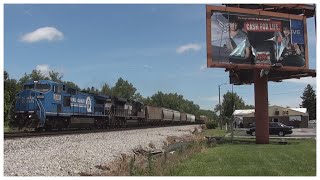 Conrail Quality leads Norfolk Southern 301 — June 27 2011 [upl. by Luanni]