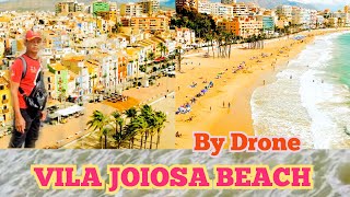 La Vila Joiosa Beach 2024 Villajoyosa Beach Spain 🇪🇸 BY DRONE [upl. by Ennaeirrac72]