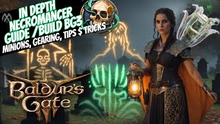 Necromancer Guide Bg3 Detailed Guide and Build [upl. by Enhpad772]