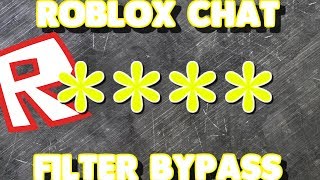 Roblox HOW TO disable the CHAT FILTER [upl. by Keele]