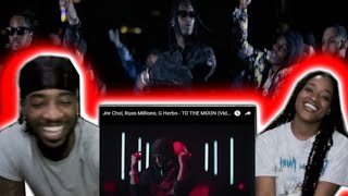 Jnr Choi Russ Millions G Herbo  TO THE MOON Video ft Fivio Foreign M24 Sam Tompkins REACTION [upl. by Bonnes478]