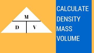 How to find density mass and volume [upl. by Kurtz]