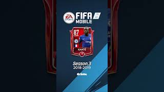 NGolo Kanté  FIFA Mobile Evolution  fifamobile ratingyourteams fcmobile [upl. by Eyaf350]