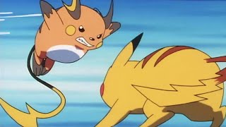 Pikachu vs Raichu  Pokémon Indigo League  Official Clip [upl. by Attennaej]