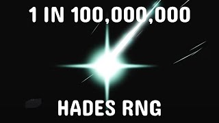 SUPER RARE AURA Compilation in Hades RNG  1 IN 100MIL [upl. by Renick]