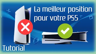 COMMENT METTRE LE SOCLE DE SA PS5 VERTICAL ET HORIZONTAL  CONSEIL [upl. by Waylin]