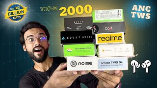 LATEST⚡️Top5 Best Earbuds Under 2000 ft In Flipkart Big Billion Day Sale 2024🔥Best TWS Under 2000 [upl. by Salba]