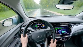 2022 Chevrolet Bolt EUV  POV First Drive Binaural Audio [upl. by Mahda860]