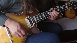 Gibson Les Paul Blues jamideas over Seductive Blues Ballad Guitar Backing Track Jam in C Minor [upl. by Mattheus]