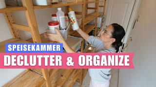 Krasses Vorhernachher in der Speisekammer  Declutter amp Organize [upl. by Nata369]