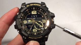 Casio GShock GG1000 Mudmaster Hands On Function Demo Not Unboxing or Review GG1000GB vs GA1000 [upl. by Uticas]