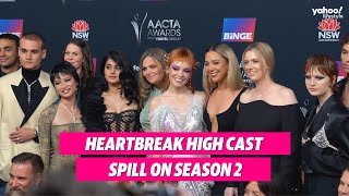 Netflixs Heartbreak High cast spill on what to expect from Season 2  Yahoo Australia [upl. by Mendy]