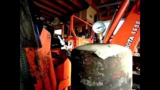 DIY adding ballast to tractor tires with propylene glycol [upl. by Cavanagh]