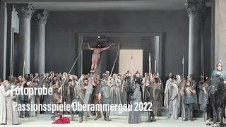 Passionsspiele Oberammergau 2022  Fotoprobe am 04052022 [upl. by Shurlock445]