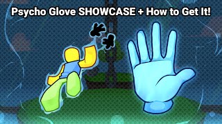 HOW TO GET quotPsychoquot Glove AND quotPsychoquot GLOVE SHOWCASE  Roblox Slap Battles [upl. by Sivek]