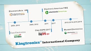 Kingtronics Sales at Exhibitions in Germany Brazil HongKong Russia [upl. by Corella]