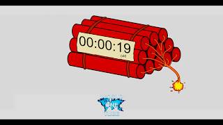 Countdown dynamite timer 3 MINUTES [upl. by Ares]