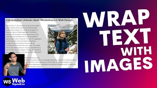 Wrap Text around Images  Elementor Wordpress Tutorial [upl. by Gilmer603]