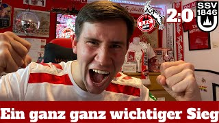 1 FC Köln  SSV Ulm  20 EIN GANZ GANZ WICHTIGER SIEG😍🙏🏻 [upl. by Reisfield]