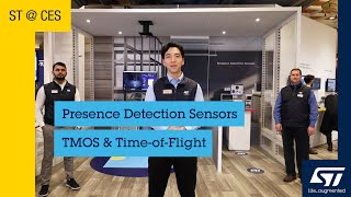 ST at CES 2024 — ST Presence Detection Technologies TMOS Thermal MOS and ToF TimeofFlight [upl. by Keg348]