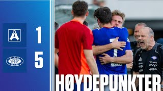 HØYDEPUNKTER Åsane 15 Vålerenga [upl. by White]