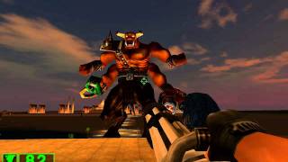 Serious Sam Classic TFE Final Boss Serious Difficulty  Ending [upl. by Alvie]