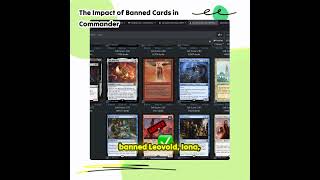 The Impact of Banned Cards in Commander mtg mtgcommunity mtgcommunity subscribe [upl. by Assek506]