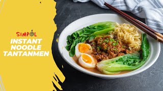 Instant Noodle Tantanmen SIMPOL [upl. by Mose]