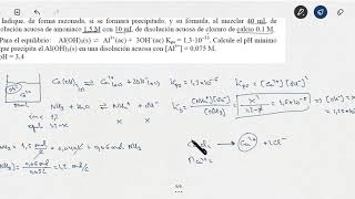 Ejercicios de solubilidad [upl. by Enibas]