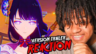 I Reacted To Genshin Impacts Version Trailers [upl. by Tomkin962]