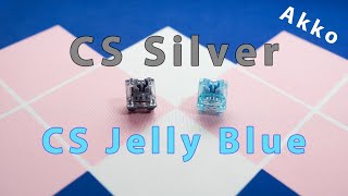 Akko CS Silver Jelly Blue [upl. by Bullis979]