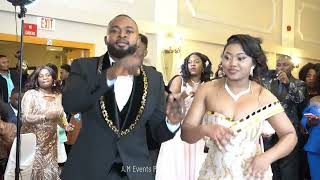 Congolese Wedding Dance  Madilu System Voisin Wyoming Michigan [upl. by Allebasi]