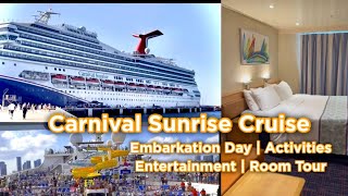 Carnival Sunrise Cruise  After The Flood  What To Expect [upl. by Lleral]