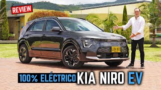 Nuevo Kia Niro EV 🔋 Un Crossover 100 eléctrico diferente ⚡ Prueba  Reseña [upl. by Gerladina]