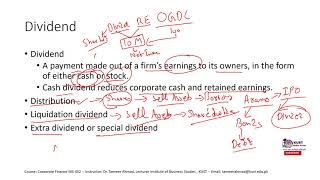 Dividend Policy  Corporate Finance [upl. by Yelac]