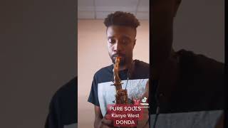 Pure Souls  Kanye West Sax cover [upl. by Dyan935]