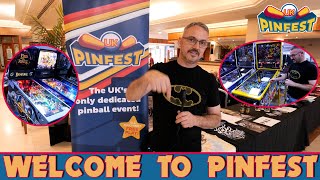 140 Pinball Machines in one location  Welcome to Pinfest 2023 The UKs largest pinball show [upl. by Ebehp25]