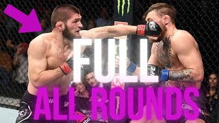 UFC Khabib vs McGregor Full Fight [upl. by Kevin]