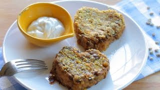 Lentil cakes with yogurt sauce recipe  baby food 9M [upl. by Asante]