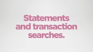 ME Internet Banking  statements and transaction searches [upl. by Baerman]